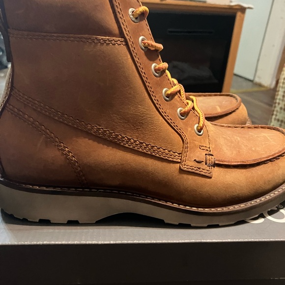 Ecco Men’s Holbrok leather boots 39 5.5 - Picture 2 of 7